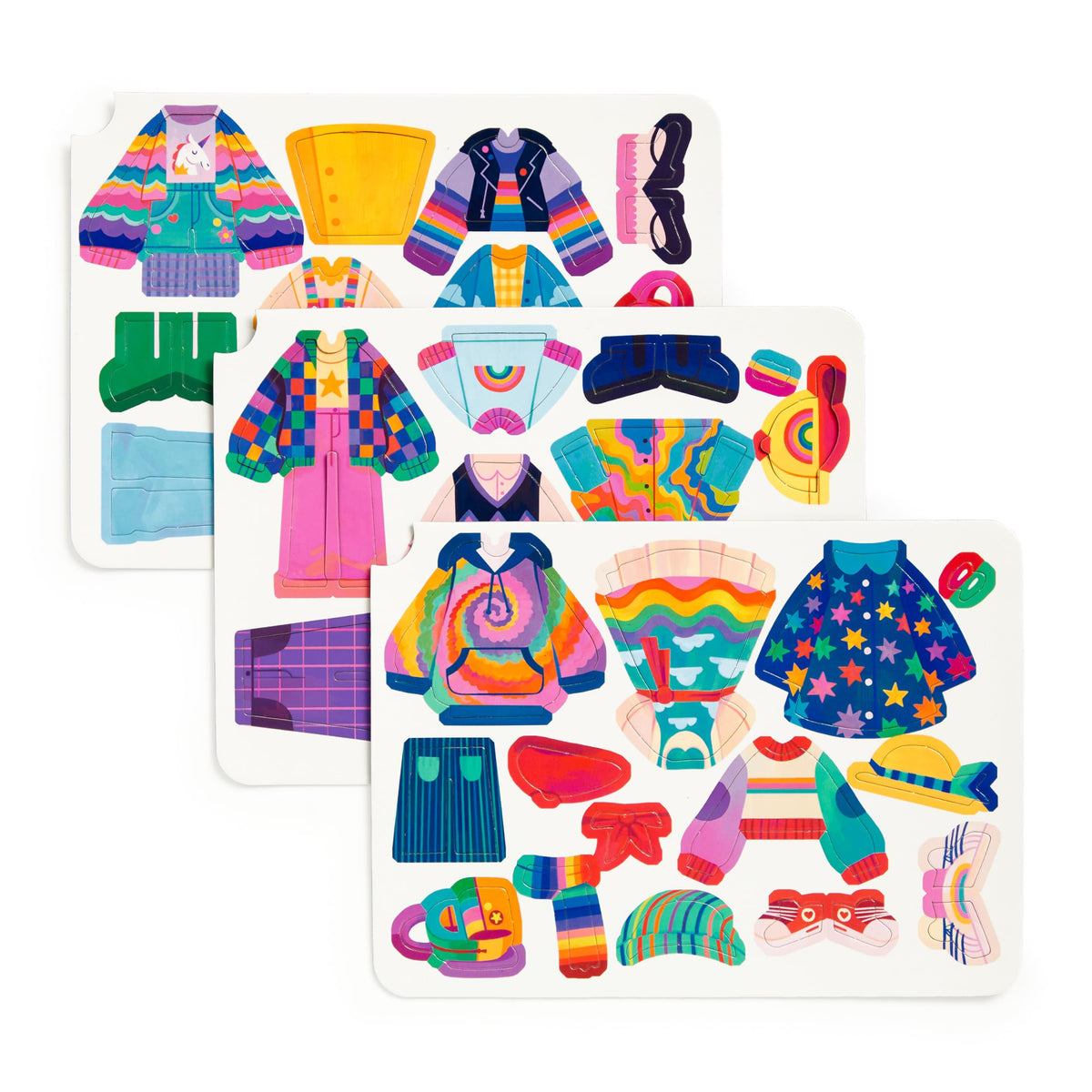 Mudpuppy Enchanted Nutcracker Magnetic Dress Up — 2 Ballerinas, 3 Magnet Sheets, Travel-Friendly