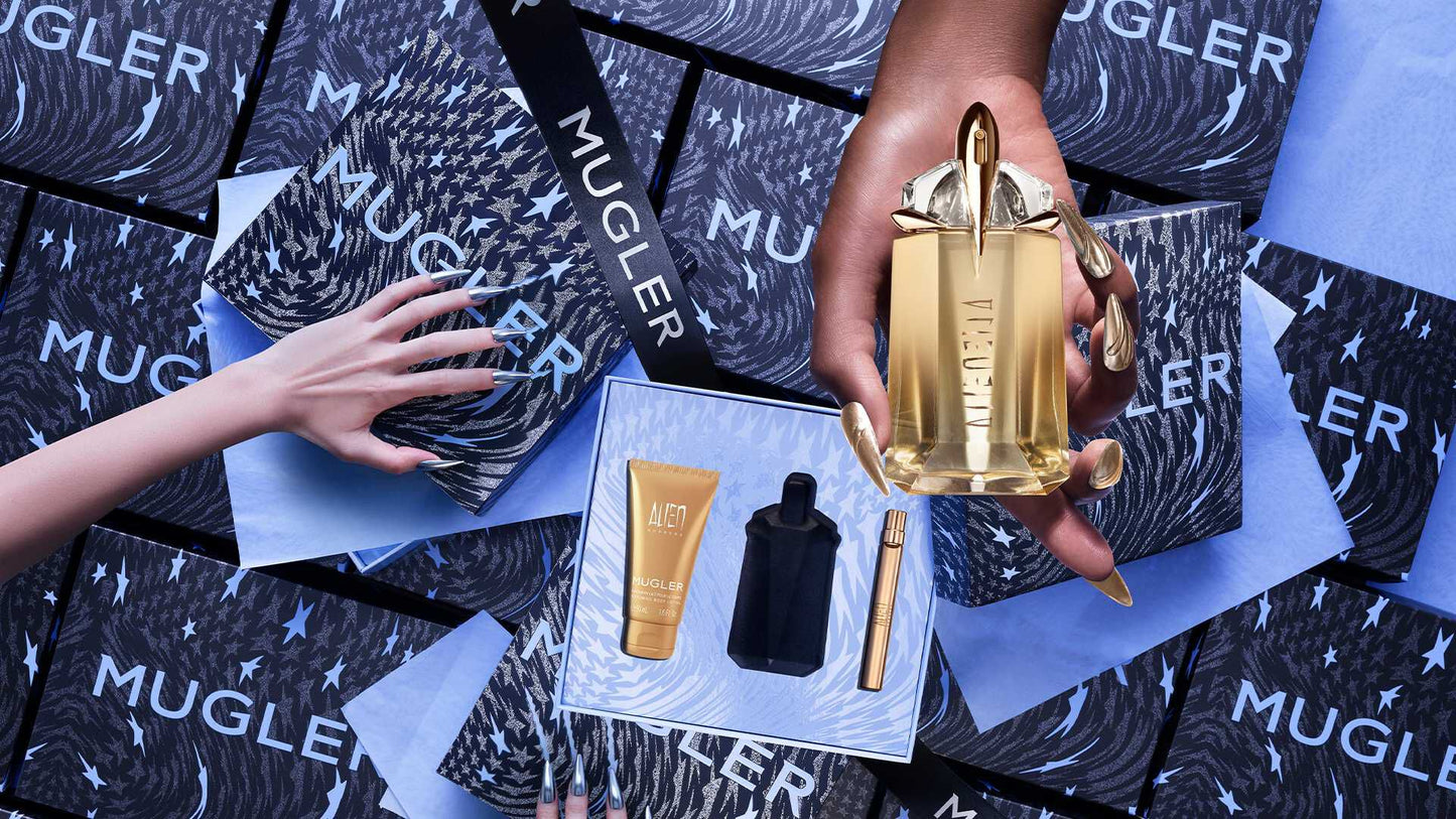 Mugler Alien Goddess Gift Set 60ml Refillable EDP + 10ml EDP + 50ml Body Lotion