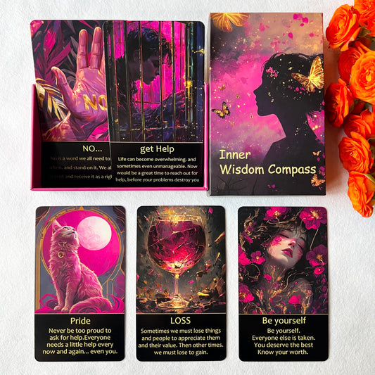 MUILKVY Oracle Cards for Beginners – Energy Healing, Soul Truth, Clear Karmic Cards