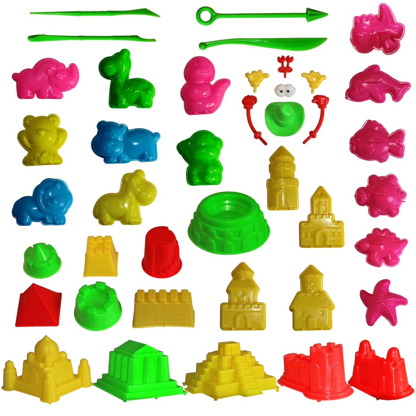 MUKOOL Sand Molding Tools 42pc Mold Activity Set – Compatible with Any Molding Sand