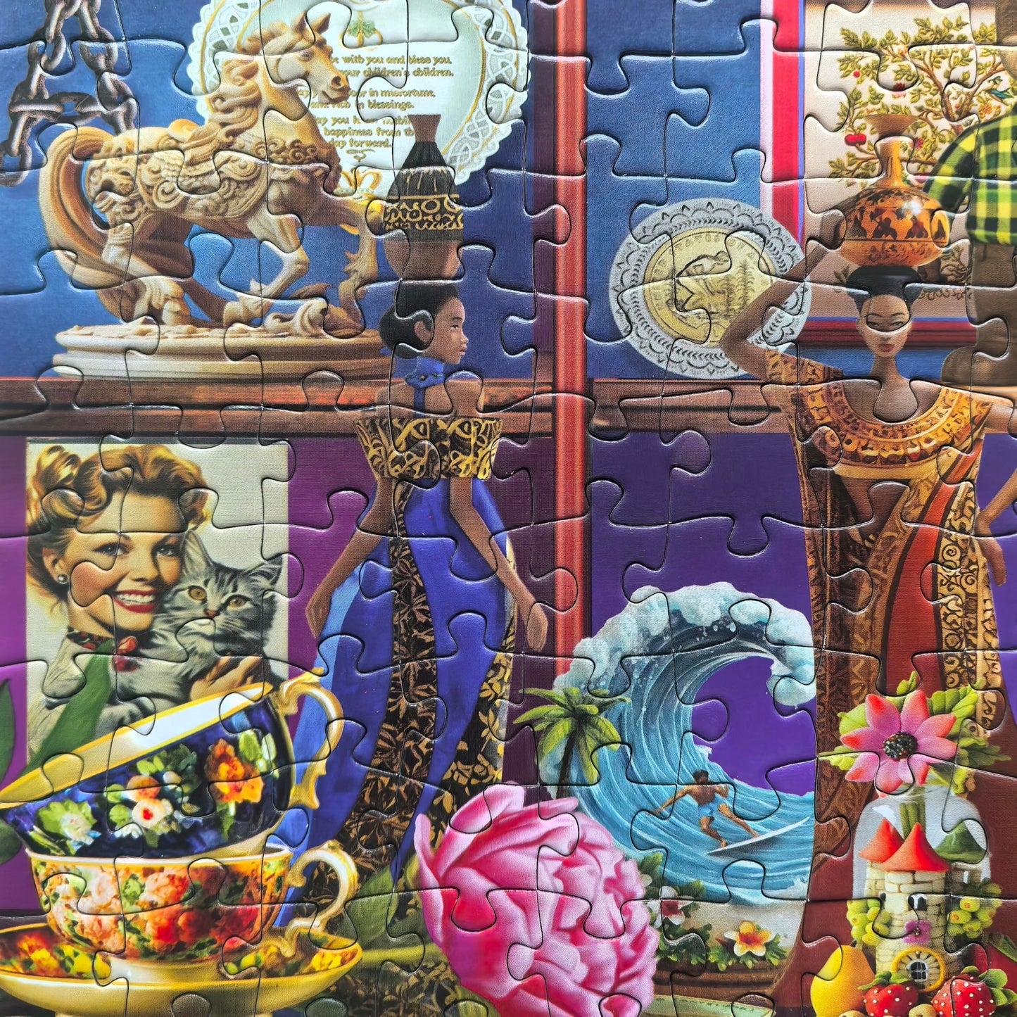 Mulic 500-Piece Puzzles for Adults – Collected 2 Licensed by Chris Bigelow – Retro Back to The Past