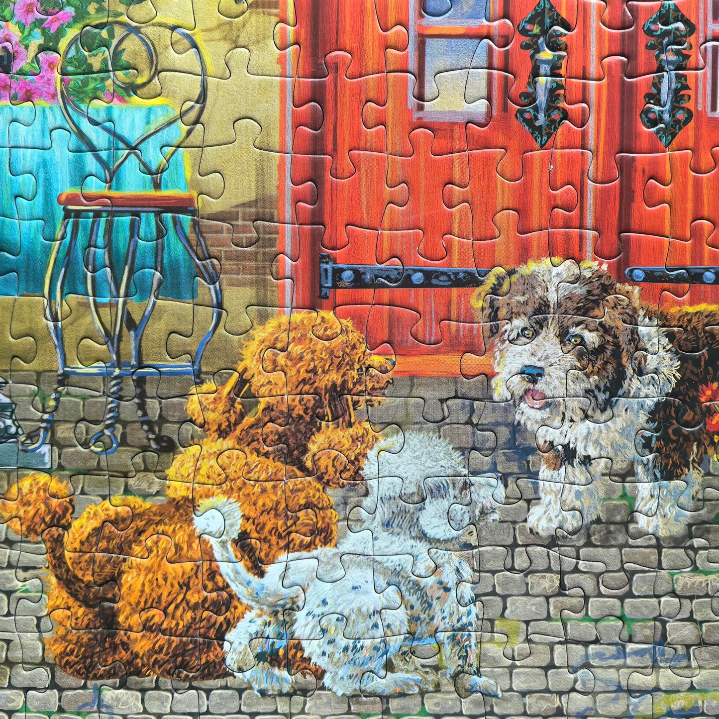 Mulic Artist Joseph Burgess 500-Piece Puzzle for Adults – Jigsaw (Very Hungry)