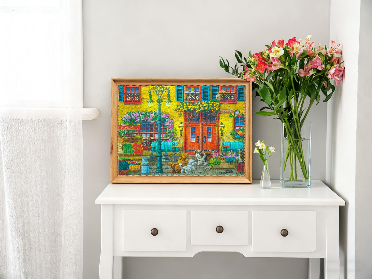 Mulic Artist Joseph Burgess 500-Piece Puzzle for Adults – Jigsaw (Very Hungry)