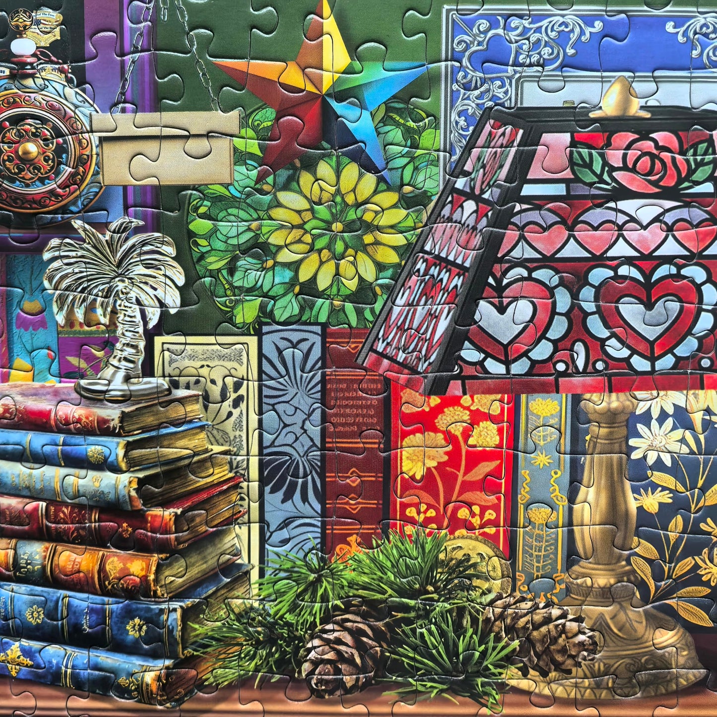 Mulic 500-Piece Puzzles for Adults – Collected 2 Licensed by Chris Bigelow – Retro Back to The Past