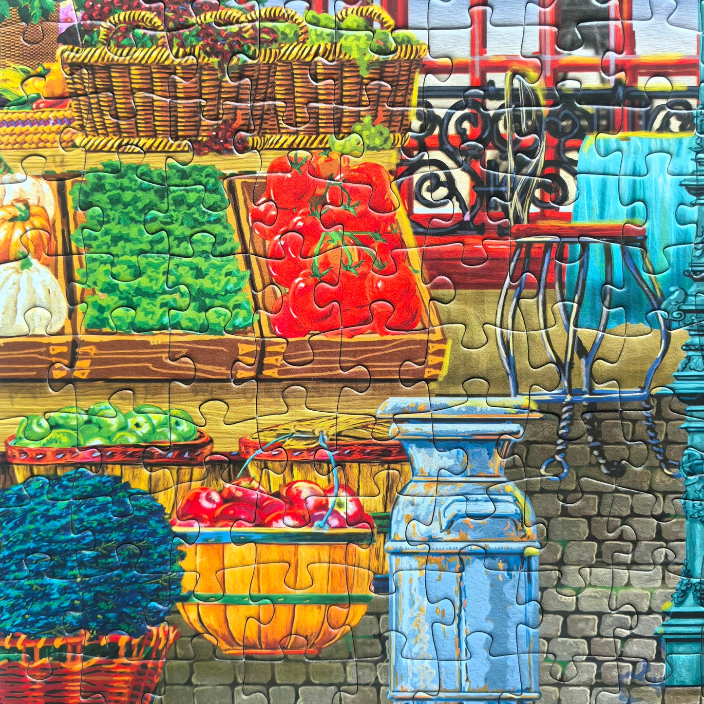 Mulic Artist Joseph Burgess 500-Piece Puzzle for Adults – Jigsaw (Very Hungry)