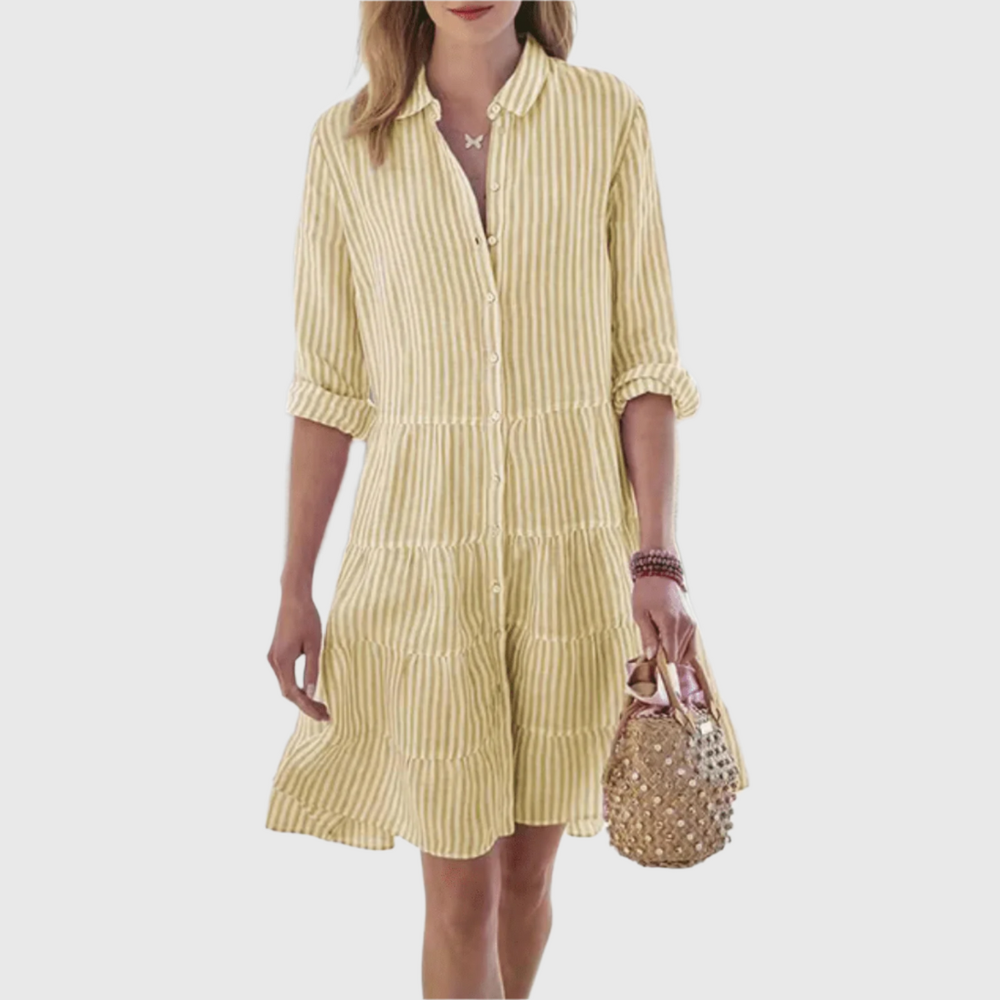Judith - Breezy Striped Dress