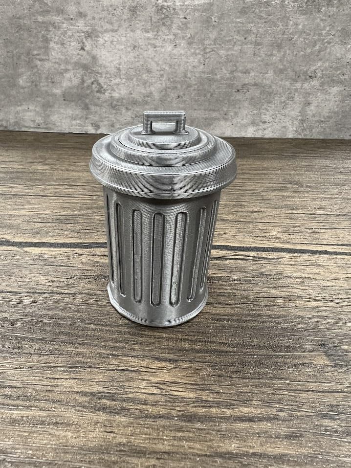 MunnyGrubbers Raccoon with Trashcan — Articulating Fidget Toy, Made in USA