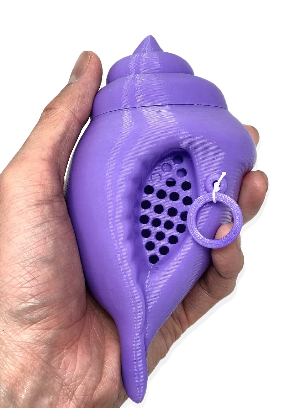 MunnyGrubbers Original Mystic Conch Shell Lavender (V4+) – Parody Yes/No Fortune Teller