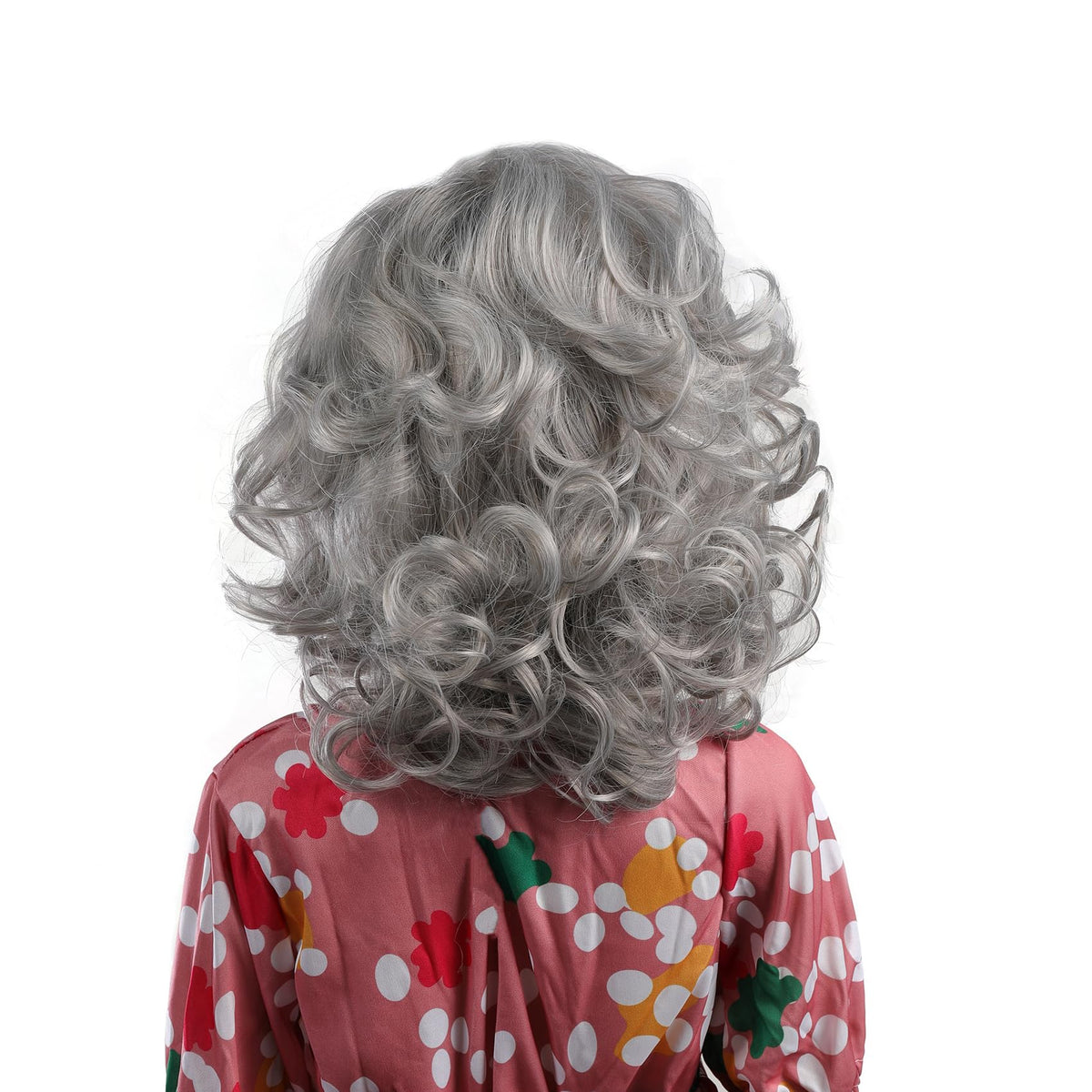MUPUL Old Lady Wig for Kids – Grandma Wig for 100 Days of School