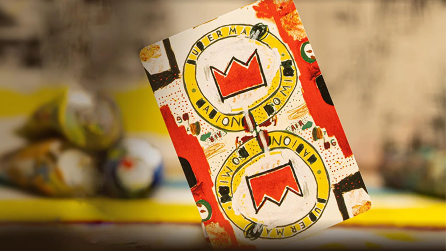 Murphy's Magic Supplies Basquiat Playing Cards by theory11 – Official Basquiat Art Deck