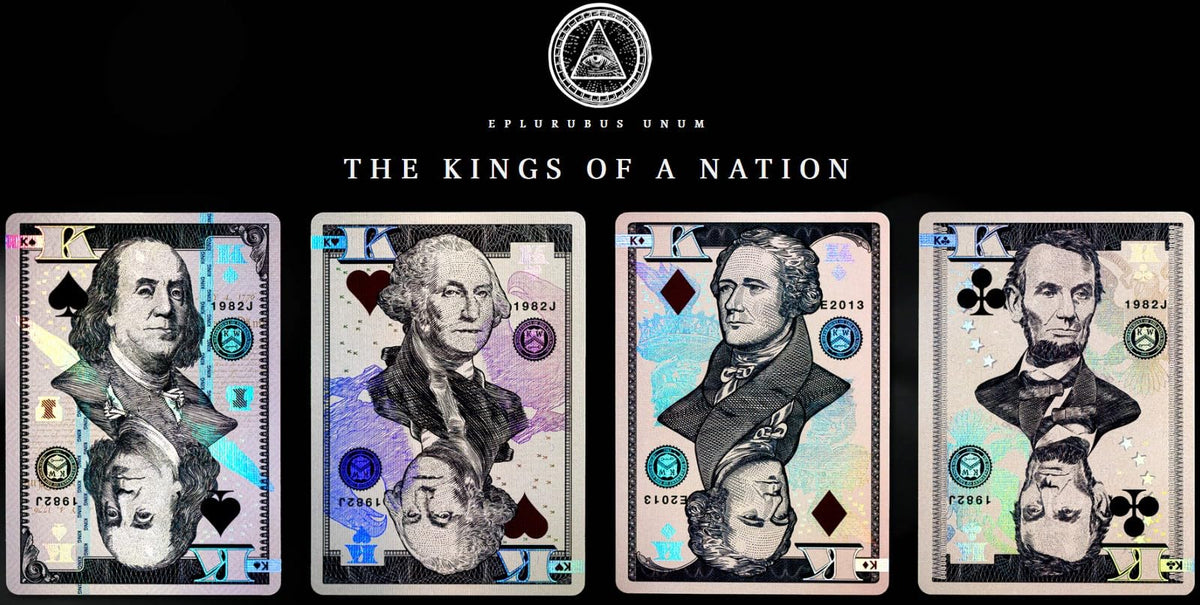 Murphy's Magic Supplies — Holographic Legal Tender Playing Cards by Kings Wild
