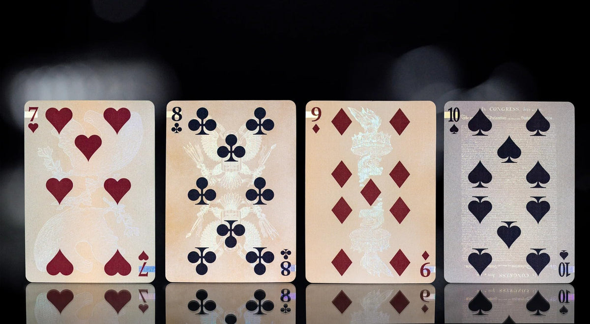 Murphy's Magic Supplies — Holographic Legal Tender Playing Cards by Kings Wild