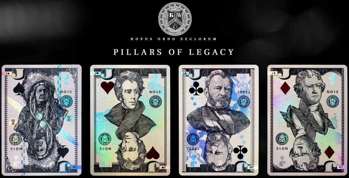 Murphy's Magic Supplies — Holographic Legal Tender Playing Cards by Kings Wild