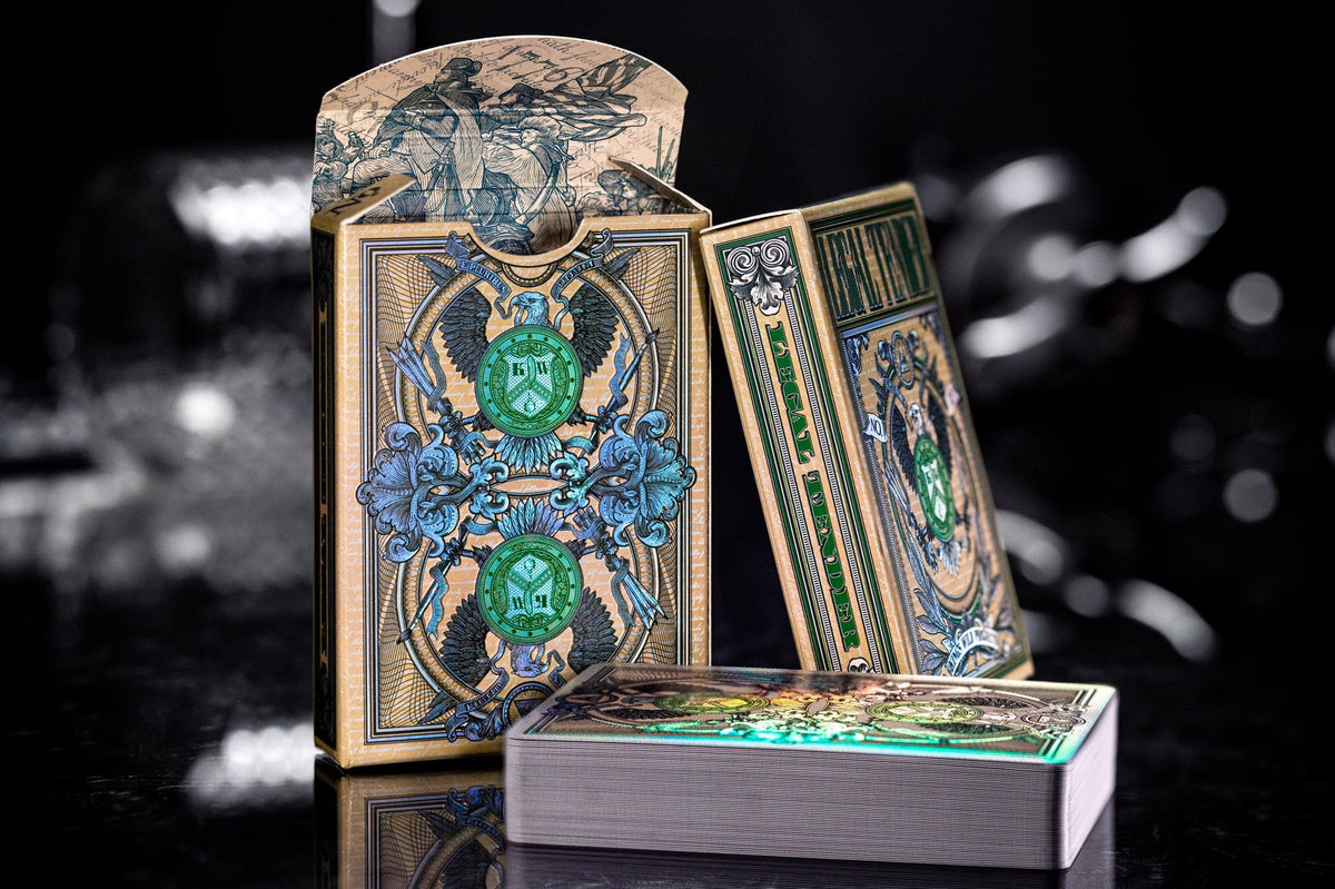 Murphy's Magic Supplies — Holographic Legal Tender Playing Cards by Kings Wild
