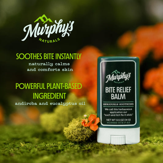 Murphy’s Naturals Insect Bite Relief Balm Stick – Travel 3-Pack