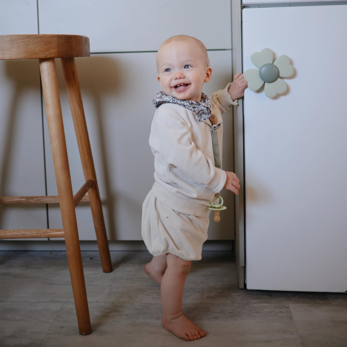 Mushie Lucky Suction Spinner Toy | Toddler Sensory Bath & Play