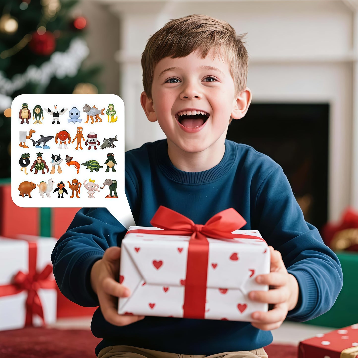 Mushplushies Italian Brainrot Toys – 48 PCS, 1.8-inch Tralalero Tralala Figures, Sahur Doll & Party Favors