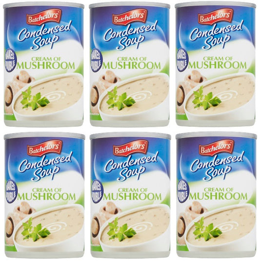 6 x Batchelors Cream Of Mushroom Soup 295G