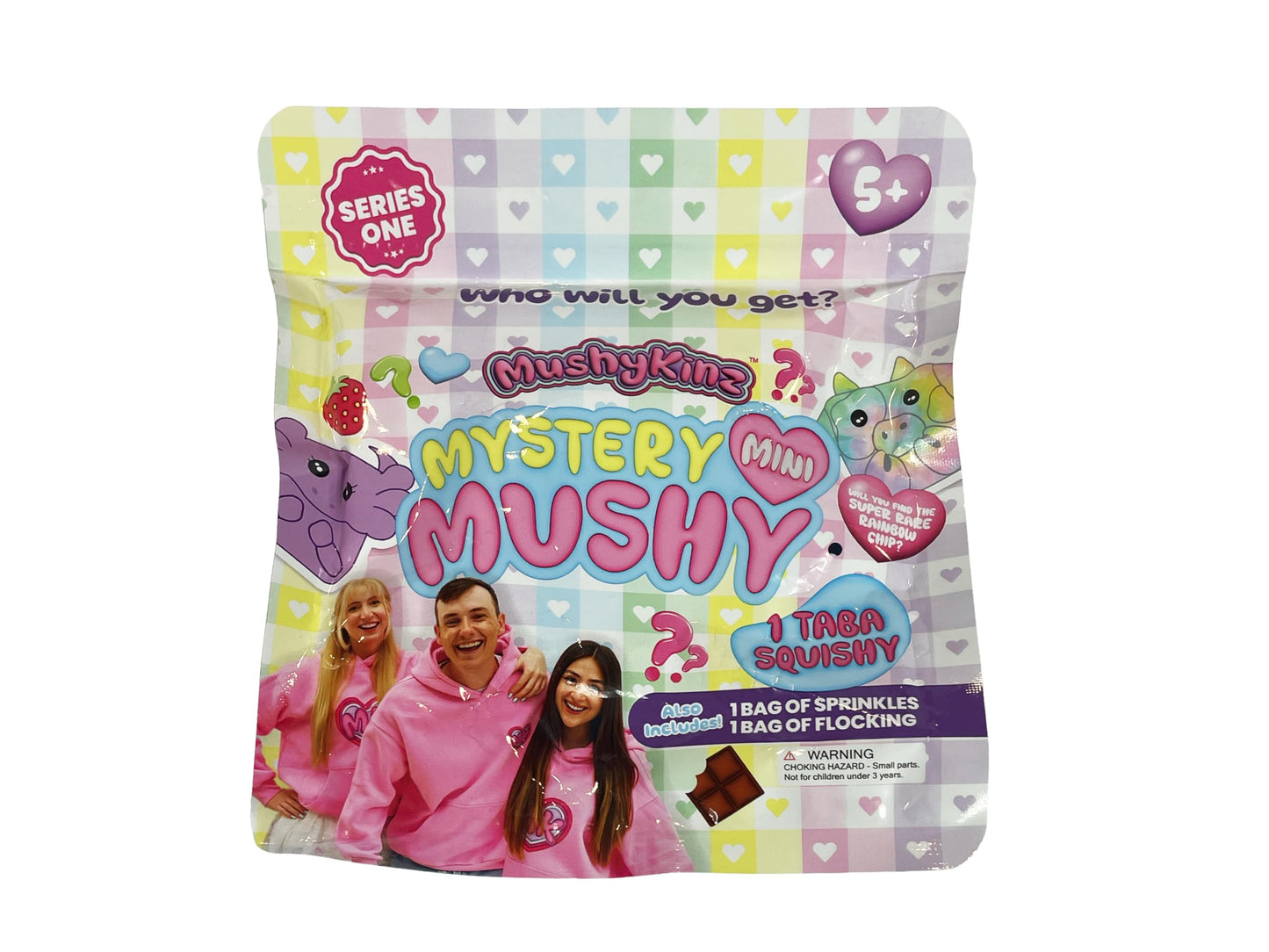 MushyKinz Mini Mystery 1 Pack - Taba Squishies | Styles & Colors May Vary