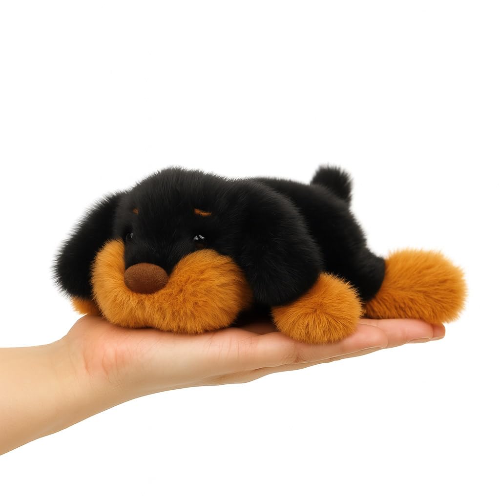 Mushymallow Adorable Dachshund Plush Toy – Soft Stuffed Dog for Kids, Great Gift Idea