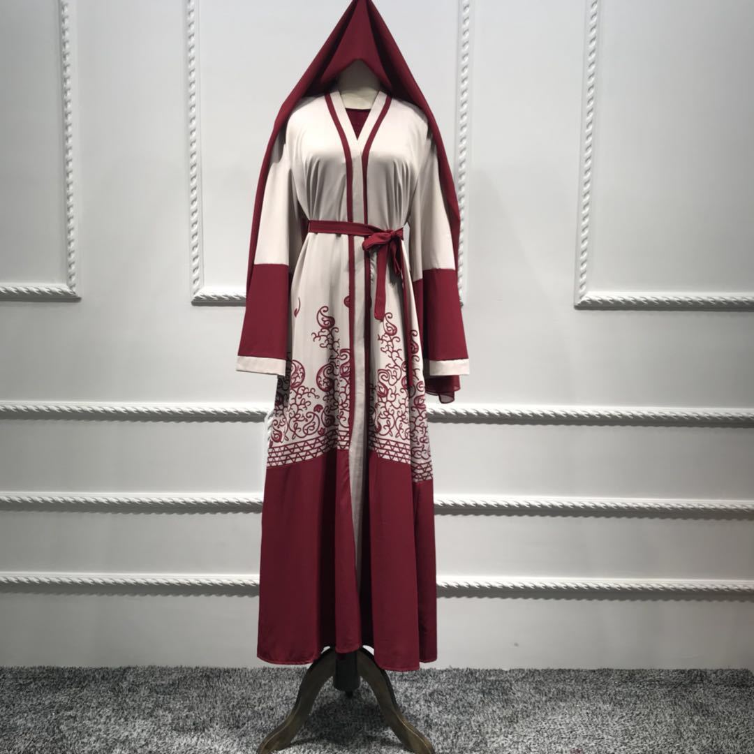 Muslim Women's Abaya Dress-Breathable Abaya Cape