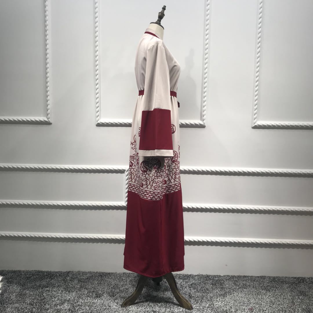 Muslim Women's Abaya Dress-Breathable Abaya Cape