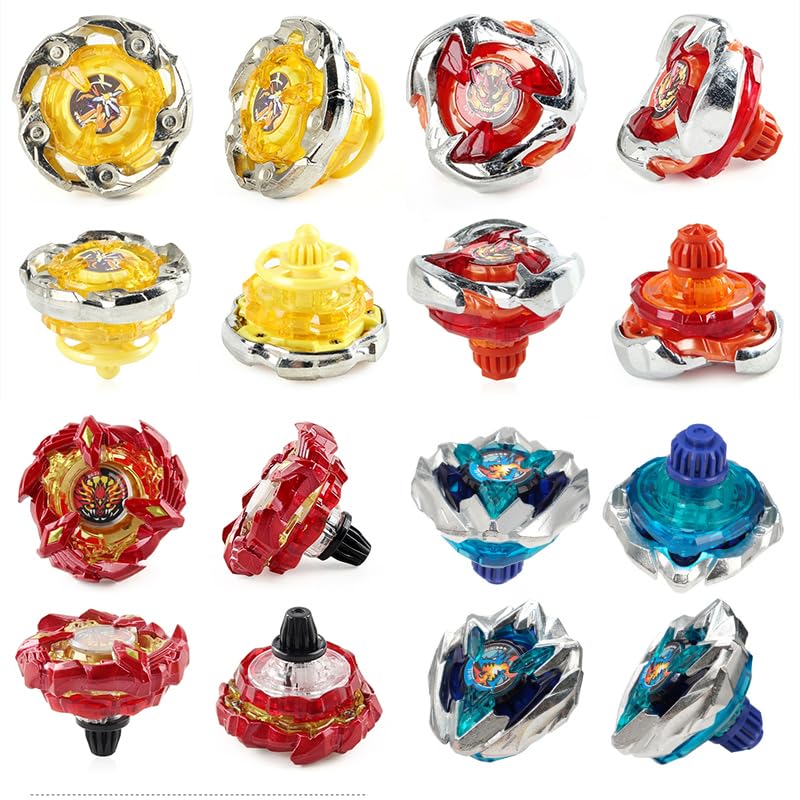 MUSTYBELT Bey Battling Top Burst Gyros – 12 Tops & 2 Launchers