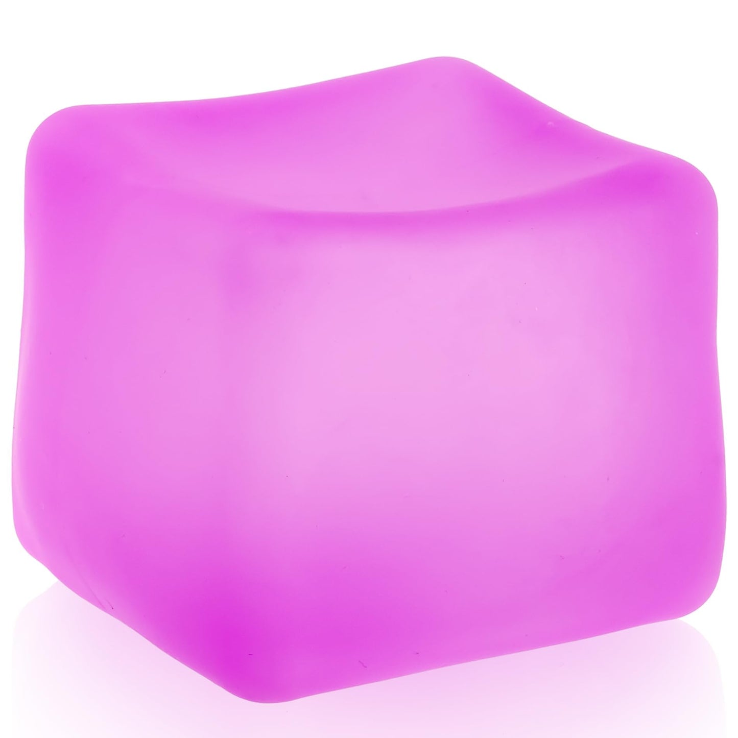 MUYMUT Sensory Stress Cube – High-Density Gel Fidget Toy for Anxiety Relief and Focus (1-Pack, Purple)