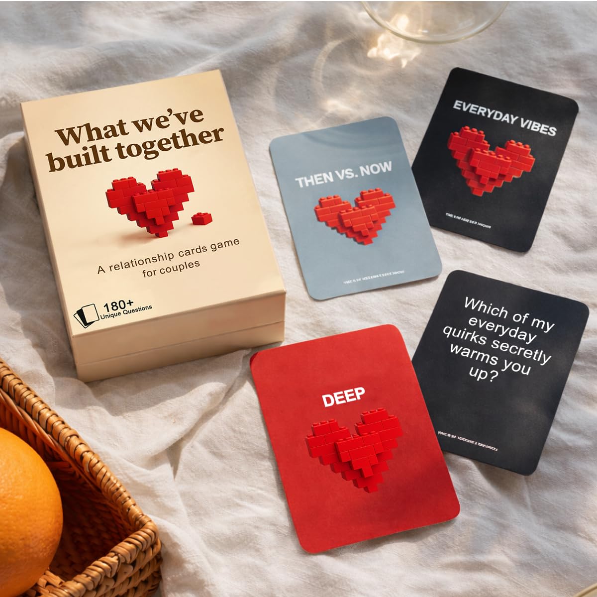 MY HERO CARDS: What We Have Built Together — Romantic Conversation Starters for Couples