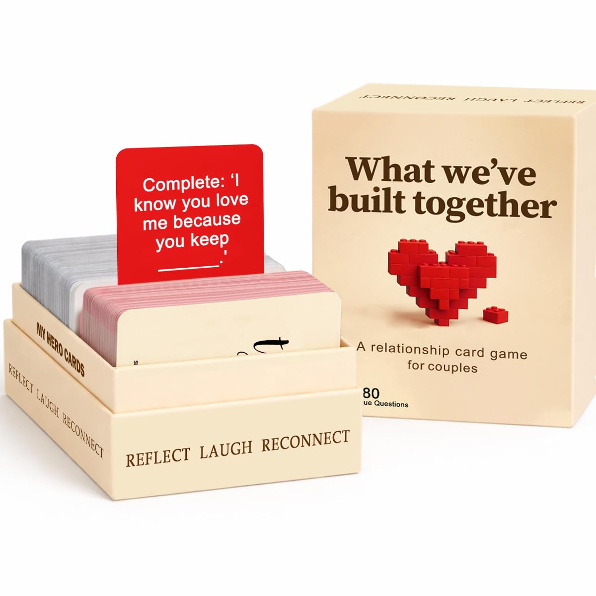 MY HERO CARDS: What We Have Built Together — Romantic Conversation Starters for Couples