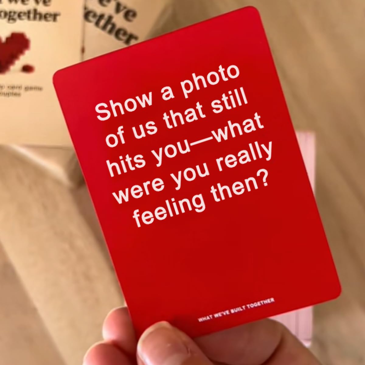 MY HERO CARDS: What We Have Built Together — Romantic Conversation Starters for Couples