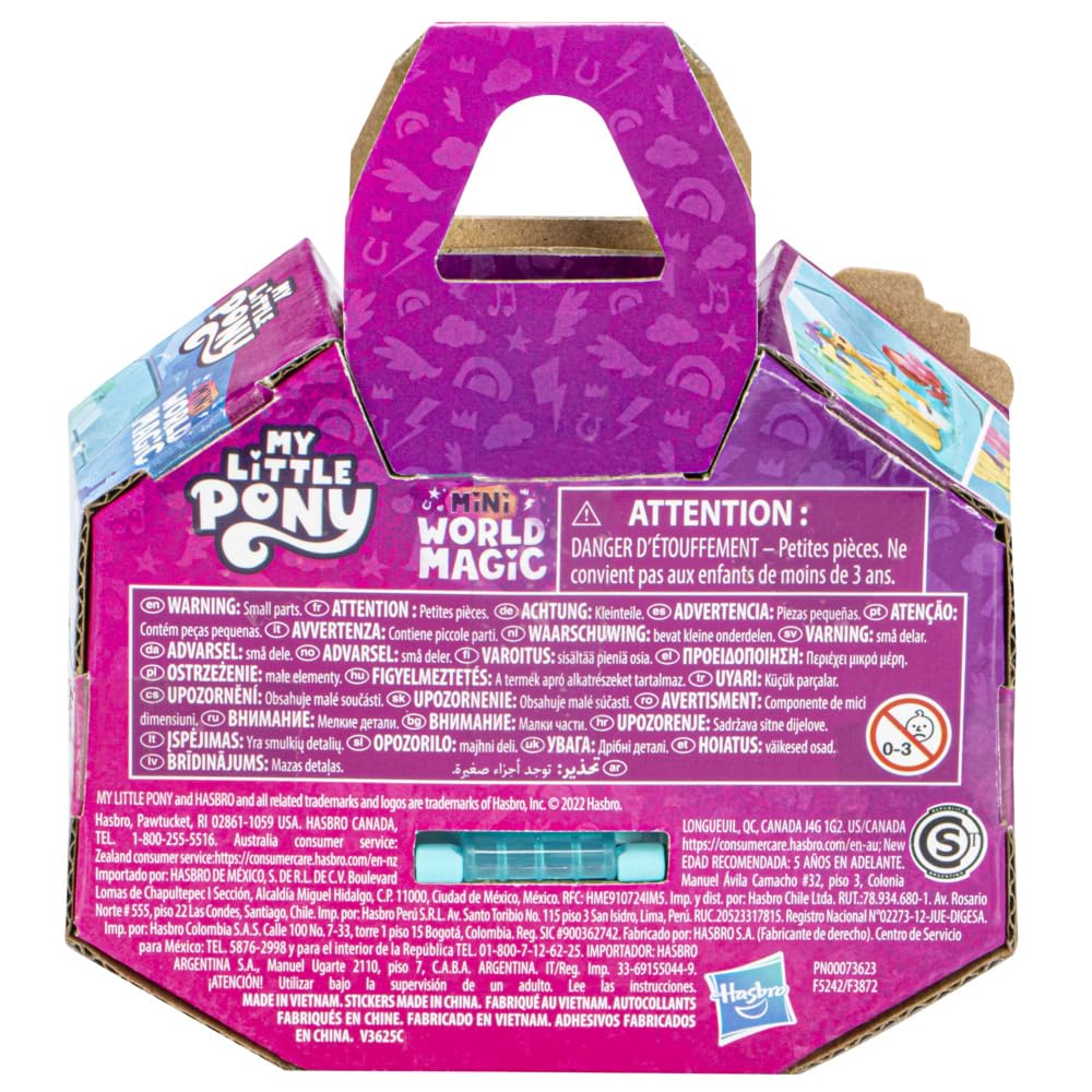 My Little Pony Mini World Magic Crystal Keychain — Hitch Trailblazer Portable Playset