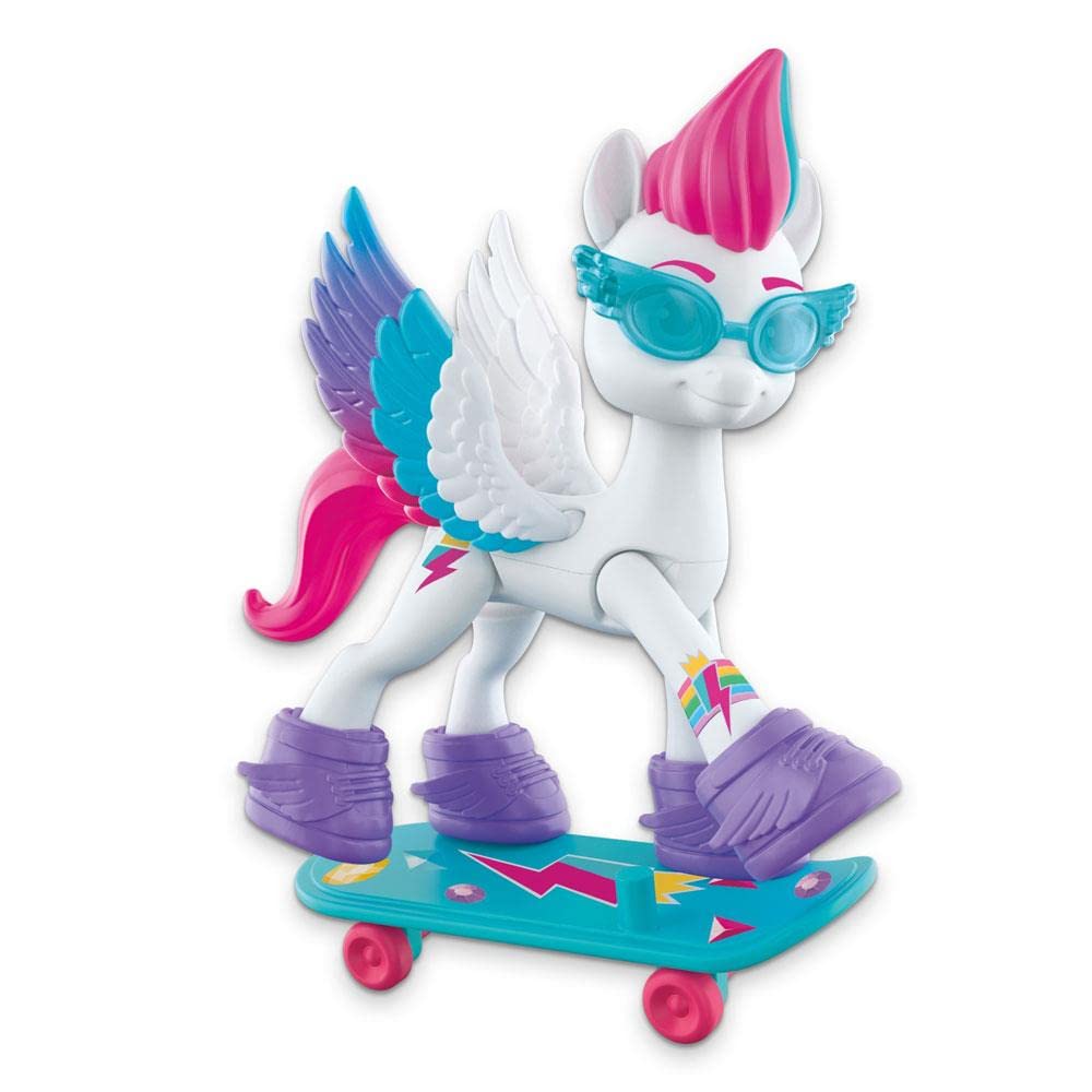 My Little Pony Crystal Adventure Zipp Storm – 3-Inch Figure with Surprise Accessories & Bracelet