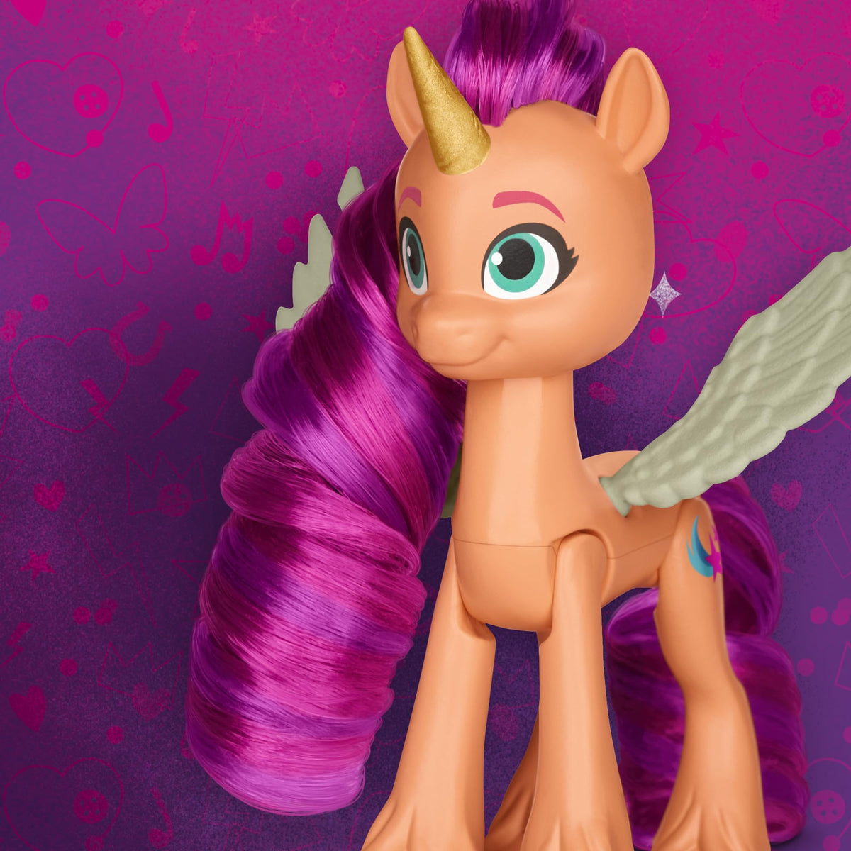 My Little Pony Dragon Light Reveal 3-Pack – Glow-in-the-Dark 3-Inch Dolls for Ages 4+