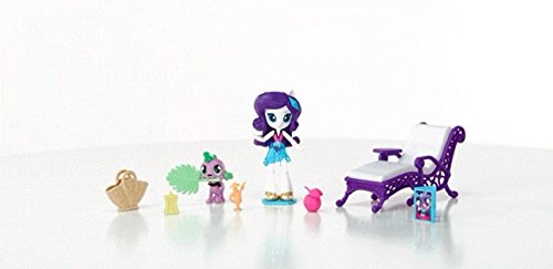 My Little Pony Equestria Girls Rarity Relaxing Beach Lounge Set | Poseable Doll & Accessories