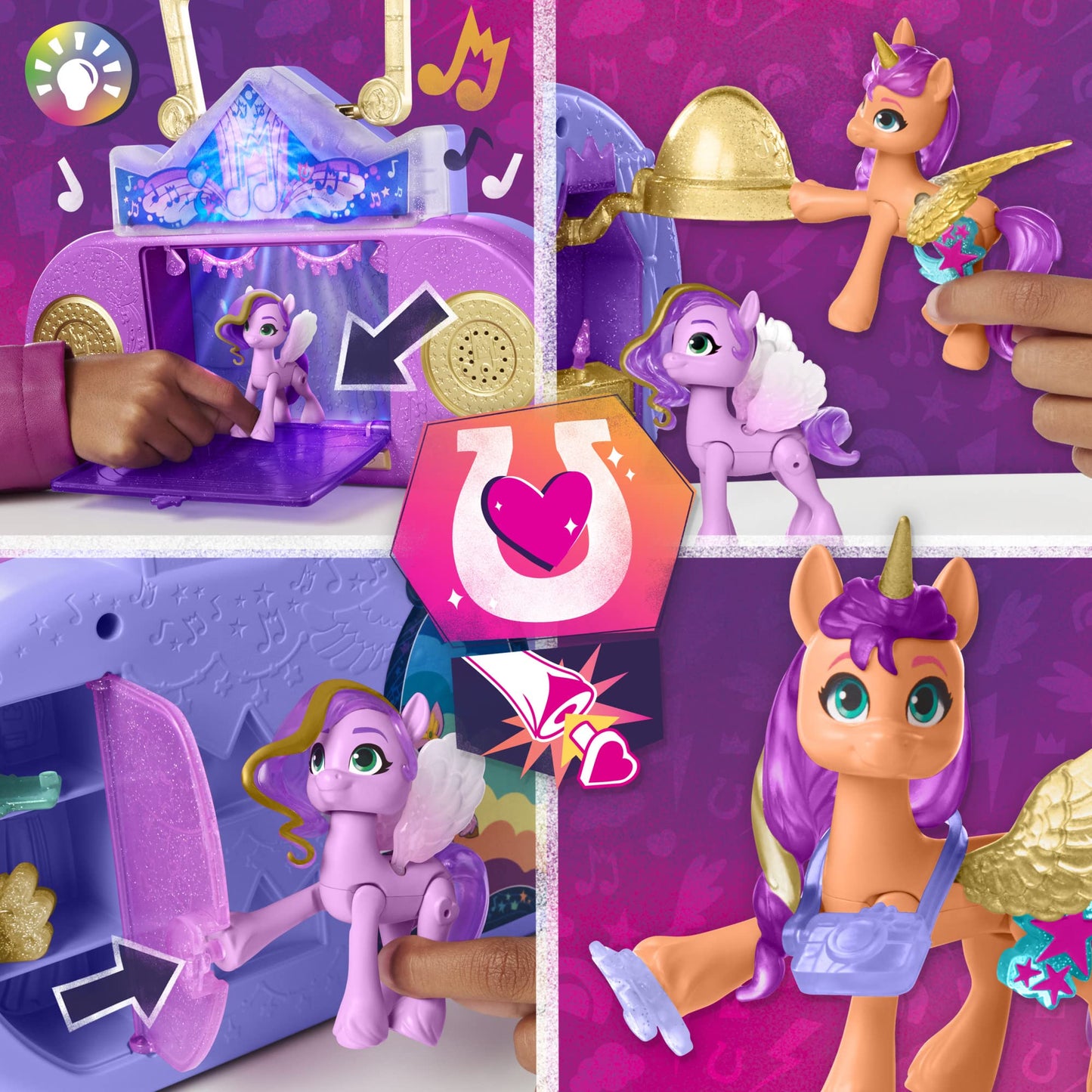 My Little Pony Musical Mane Melody: 2-in-1 Salon & Karaoke Stage