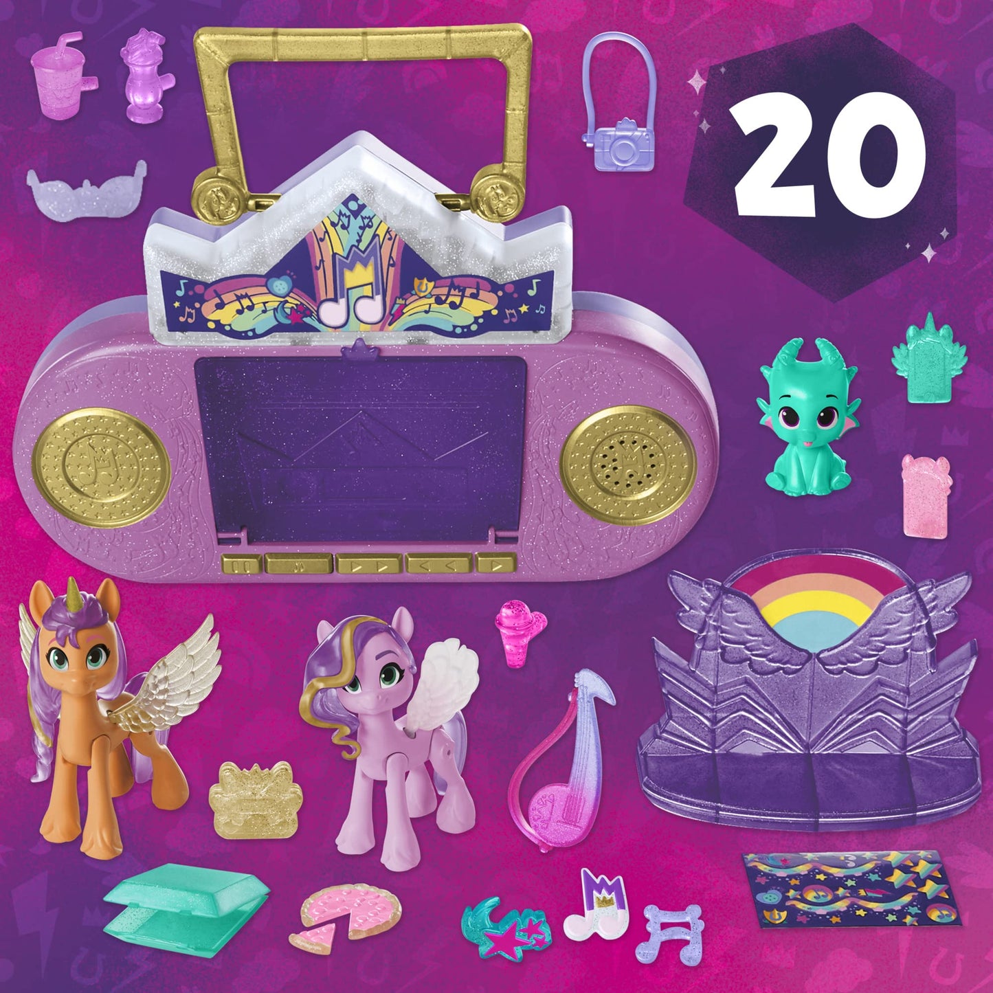 My Little Pony Musical Mane Melody: 2-in-1 Salon & Karaoke Stage