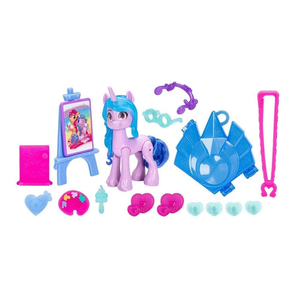 My Little Pony Izzy Moonbow 3-Inch Hoof to Heart Pony with Surprise Accessories