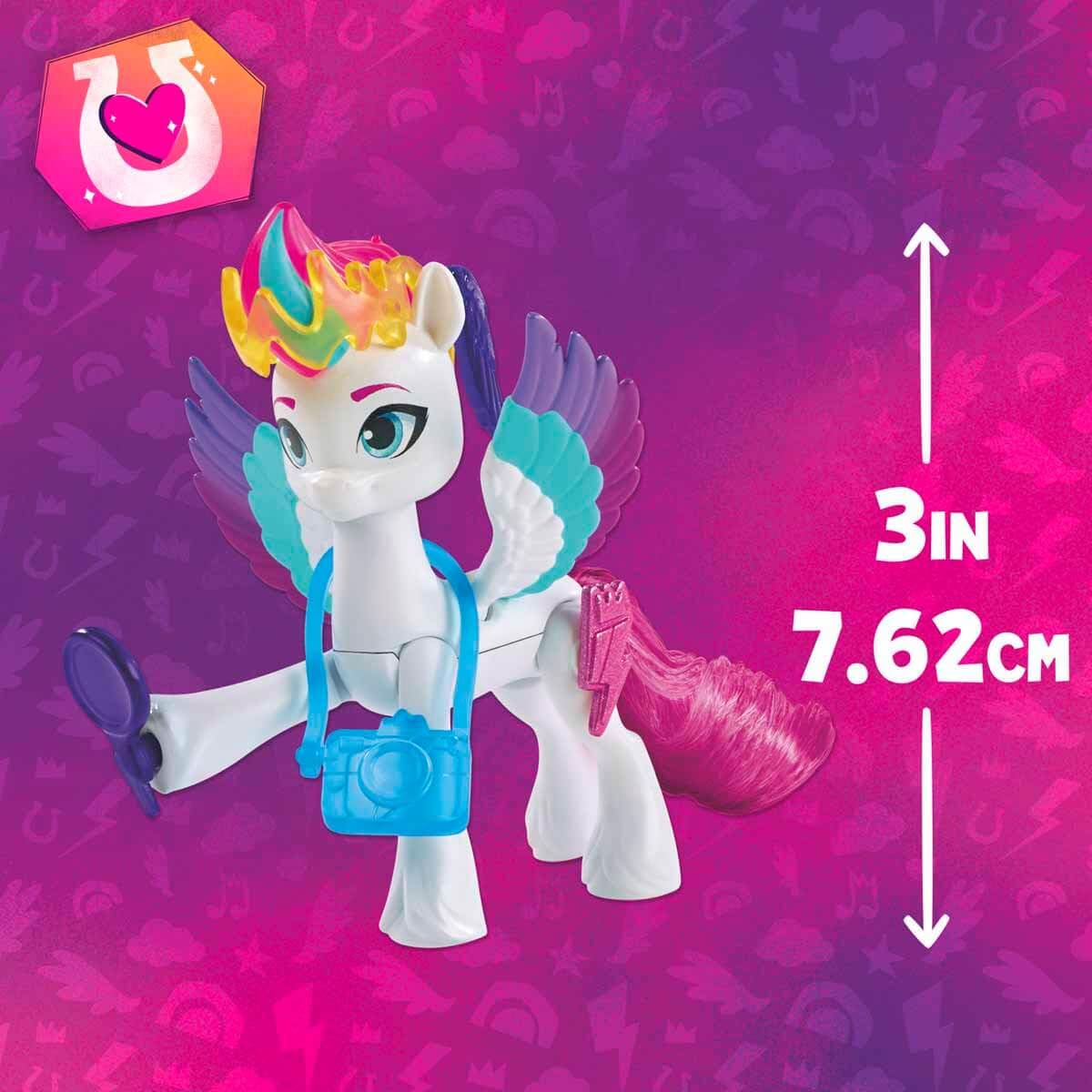My Little Pony: Make Your Mark Zipp Storm – 3-Inch Hoof to Heart Figure with Surprise Accessories (Ages 5+)