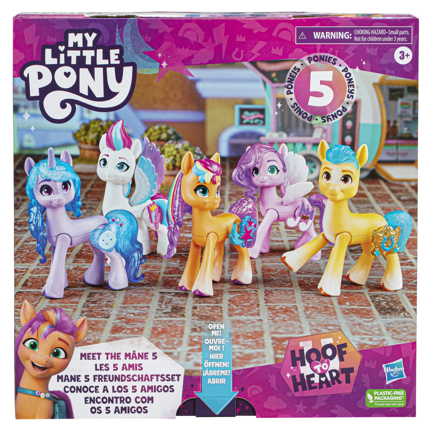 My Little Pony Mane 5 Collection Set – 5 Poseable Figures (Amazon Exclusive)
