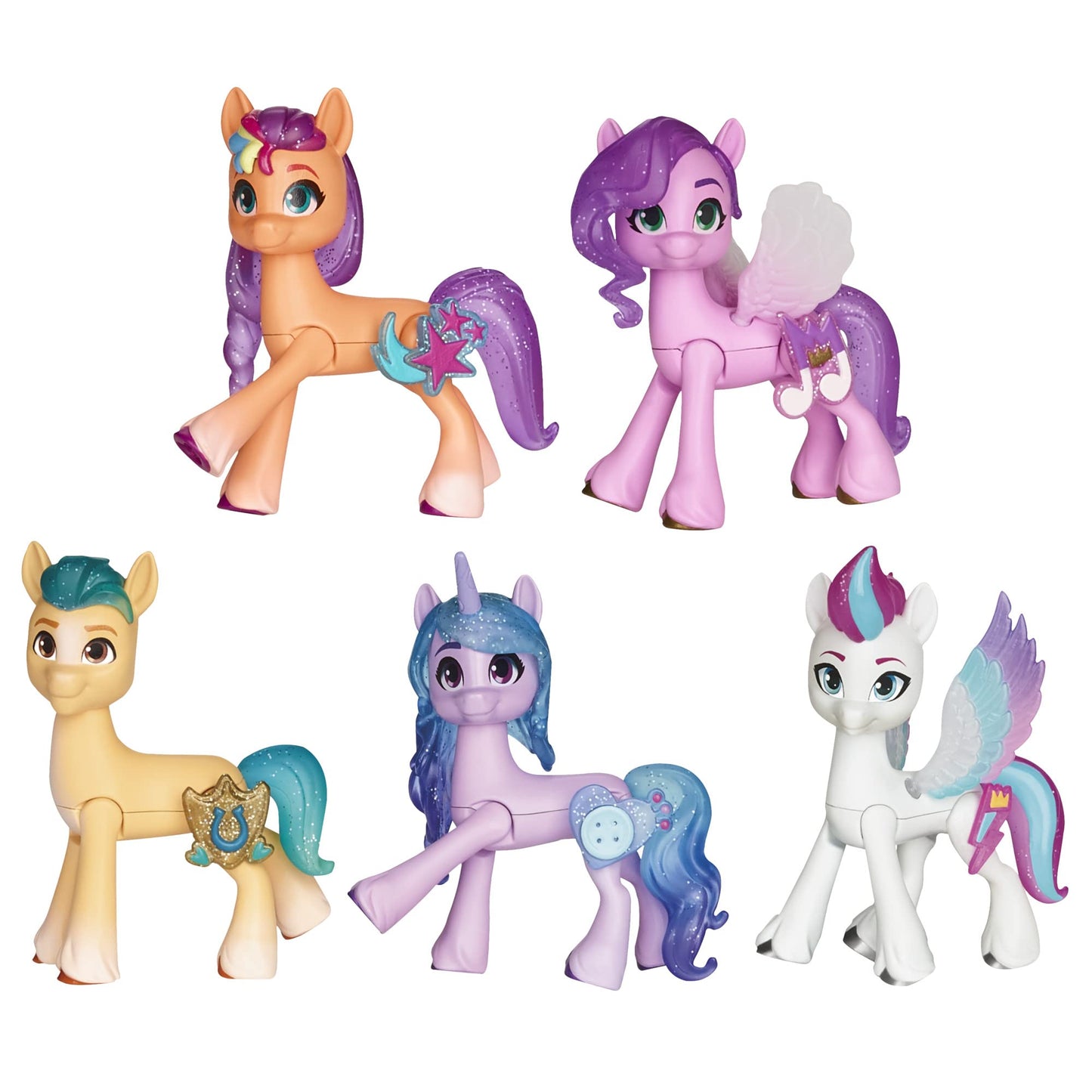 My Little Pony Mane 5 Collection Set – 5 Poseable Figures (Amazon Exclusive)