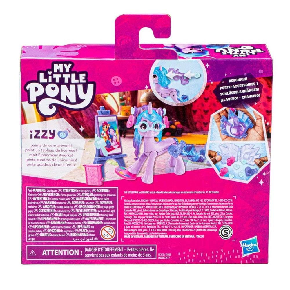 My Little Pony Izzy Moonbow 3-Inch Hoof to Heart Pony with Surprise Accessories