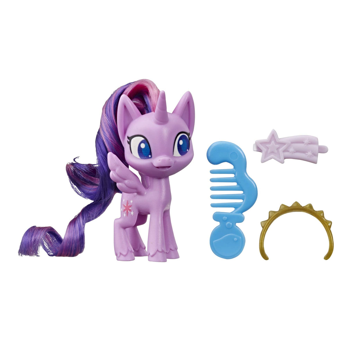 My Little Pony Potion Pony 3-Pack: Twilight Sparkle, Applejack & Trixie Lulamoon with 15 Hair Accessories