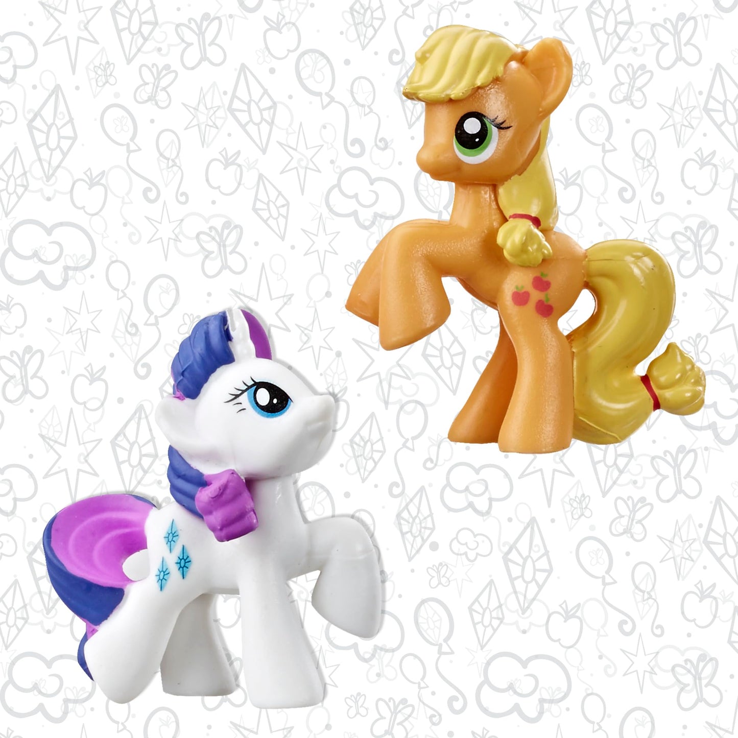 My Little Pony Rainbow Equestria Favorites 10-Figure Collection – Amazon Exclusive, 2-Inch Ponies for Ages 3+