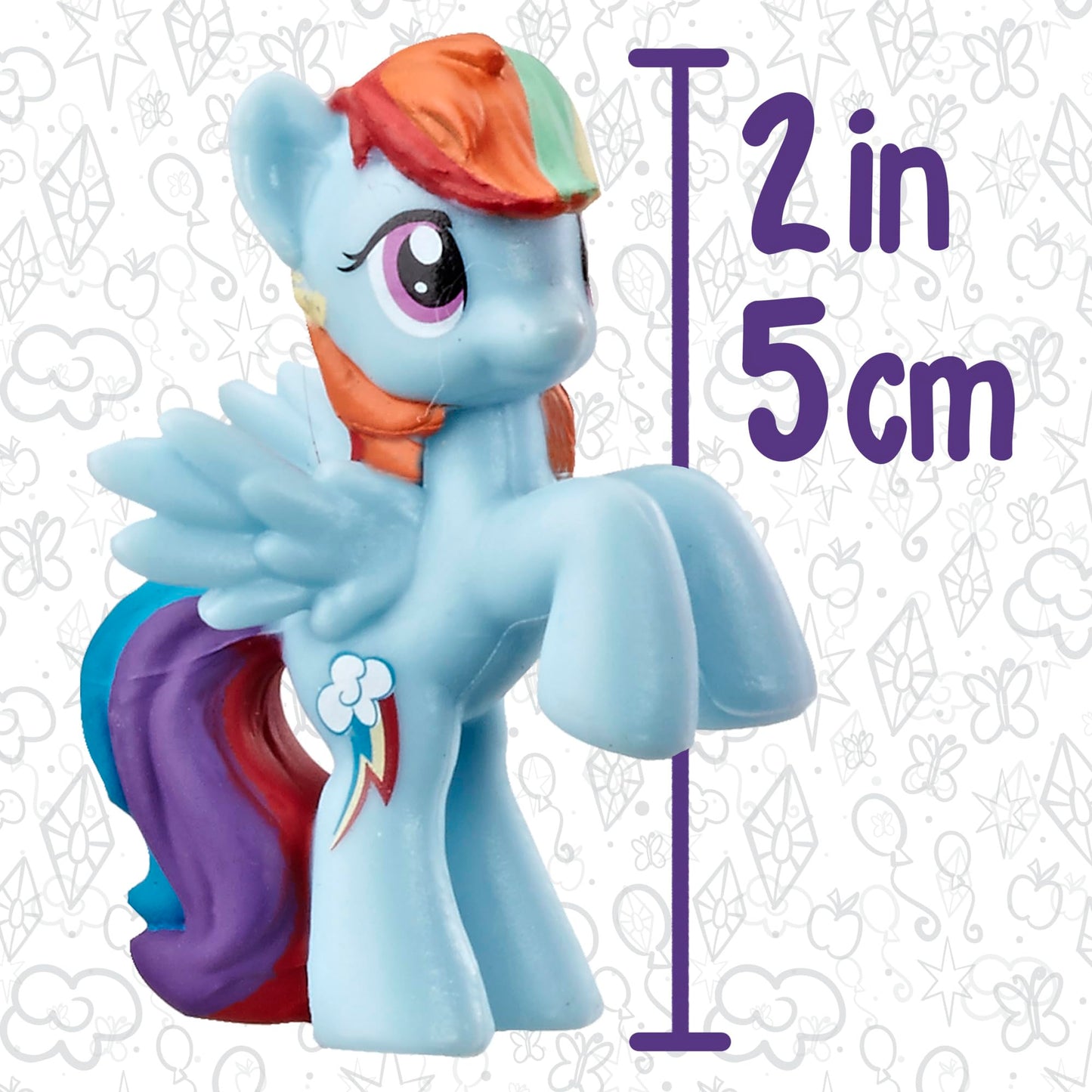 My Little Pony Rainbow Equestria Favorites 10-Figure Collection – Amazon Exclusive, 2-Inch Ponies for Ages 3+