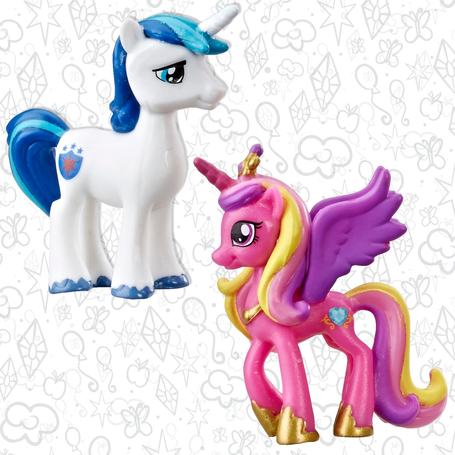 My Little Pony Rainbow Equestria Favorites 10-Figure Collection – Amazon Exclusive, 2-Inch Ponies for Ages 3+