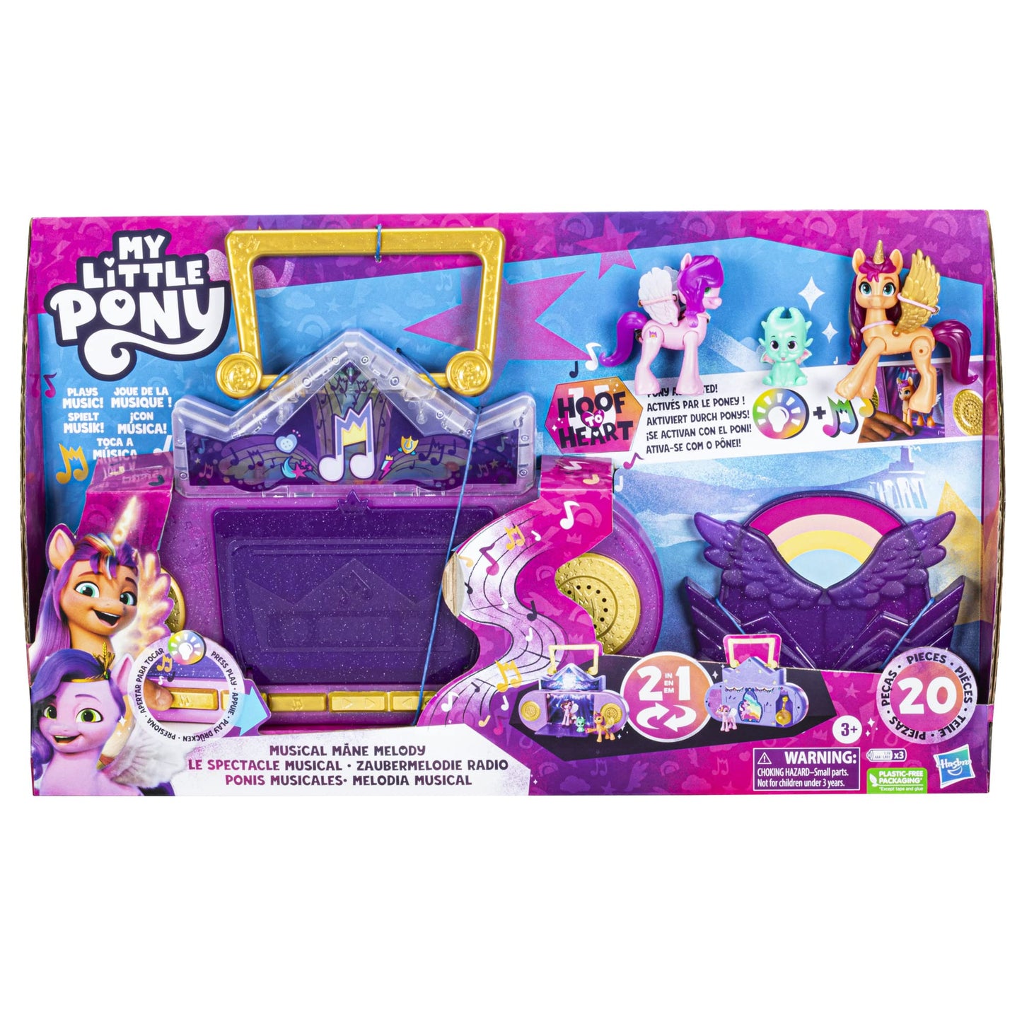 My Little Pony Musical Mane Melody: 2-in-1 Salon & Karaoke Stage