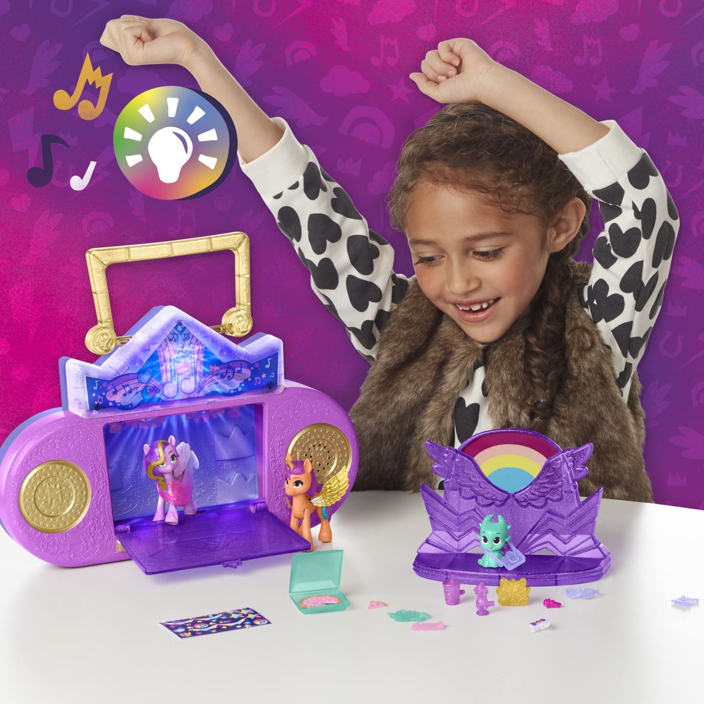 My Little Pony Musical Mane Melody: 2-in-1 Salon & Karaoke Stage