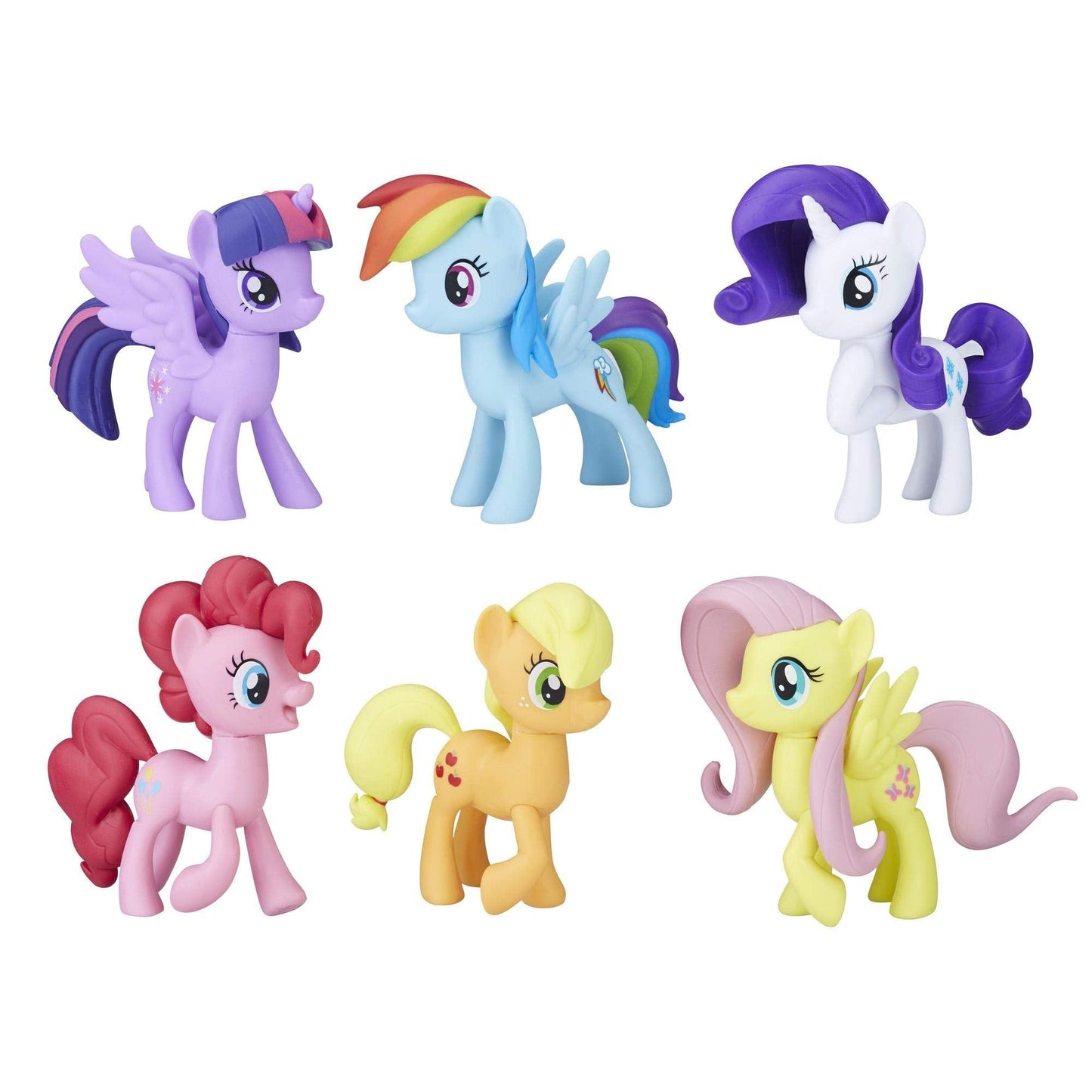 My Little Pony Meet the Mane 6 Collection – 6 3-Inch Pony Figures (Amazon Exclusive)
