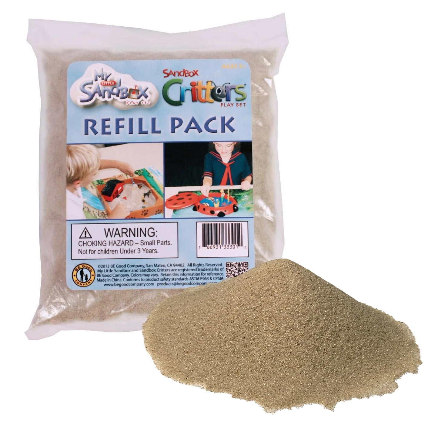 Sandbox Sand Refill Pack - 1.5 lb Natural Ultra-Fine Play Sand by My Little Sandbox